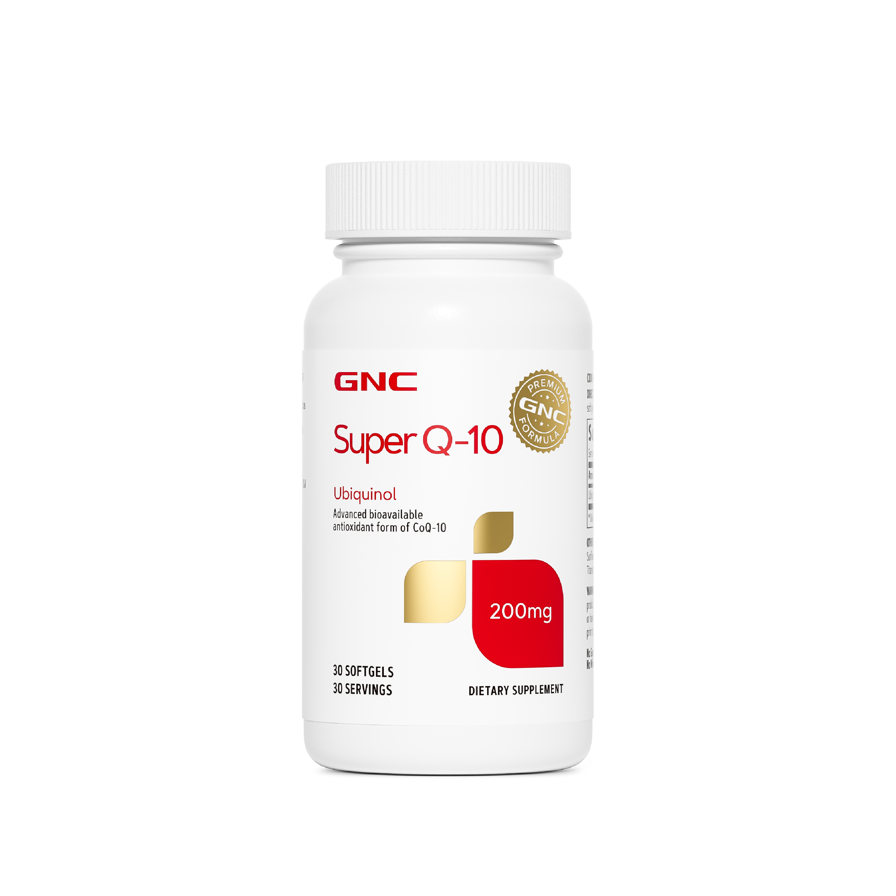 Ubiquinol 200mg - 30 Softgels (30 Servings)  | GNC